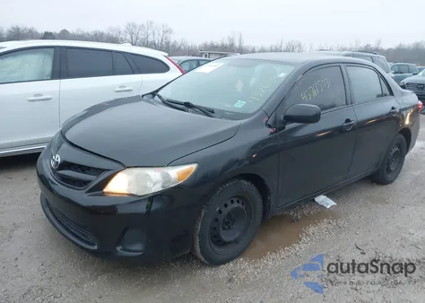 2012 Toyota Corolla Le из США, поврежденный, VIN 2T1BU4EEXCC821335